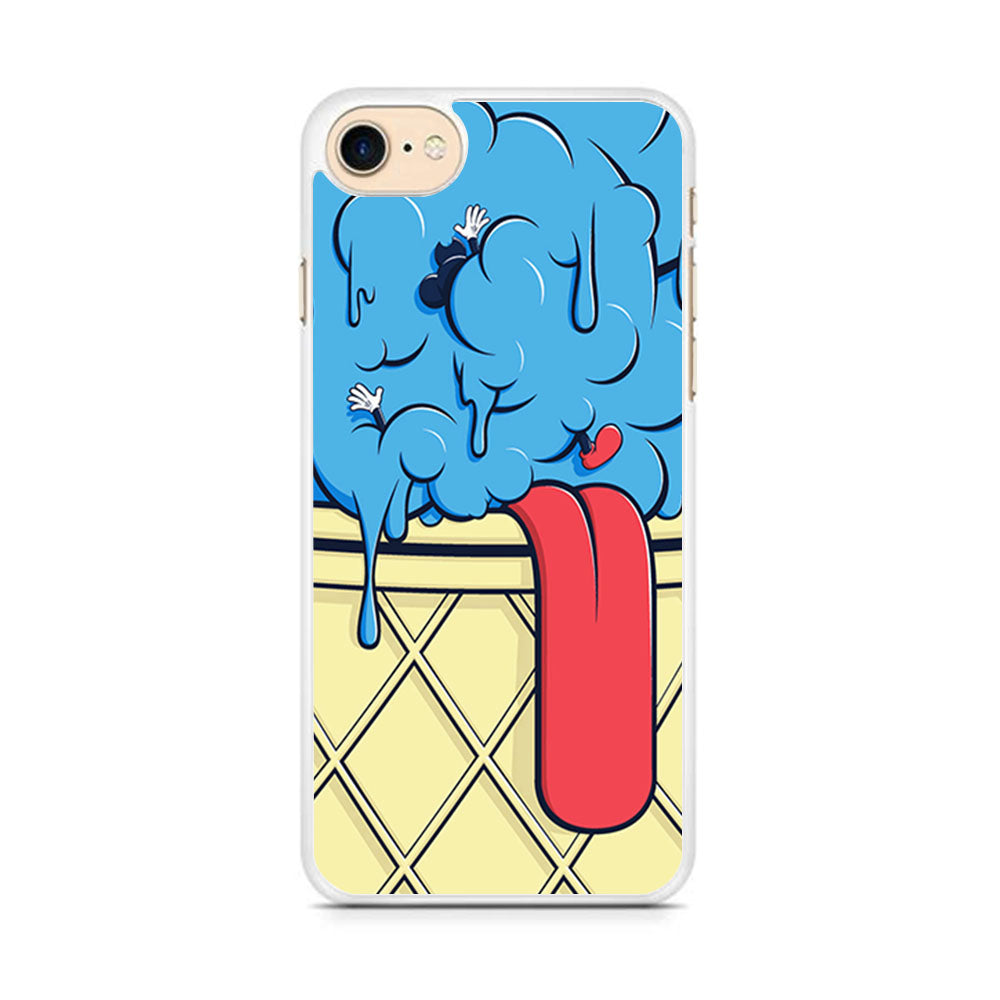 Blue Great Ice Cream iPhone 7 Case