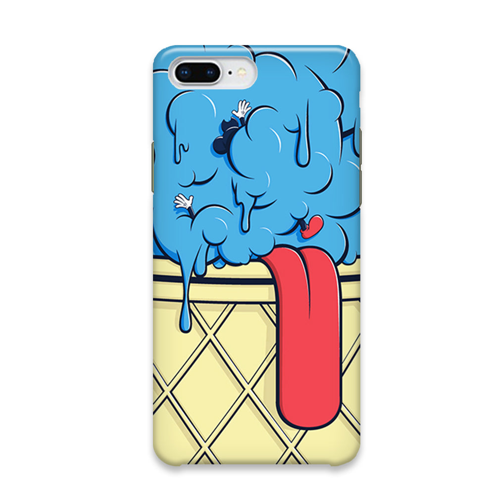 Blue Great Ice Cream iPhone 8 Plus Case