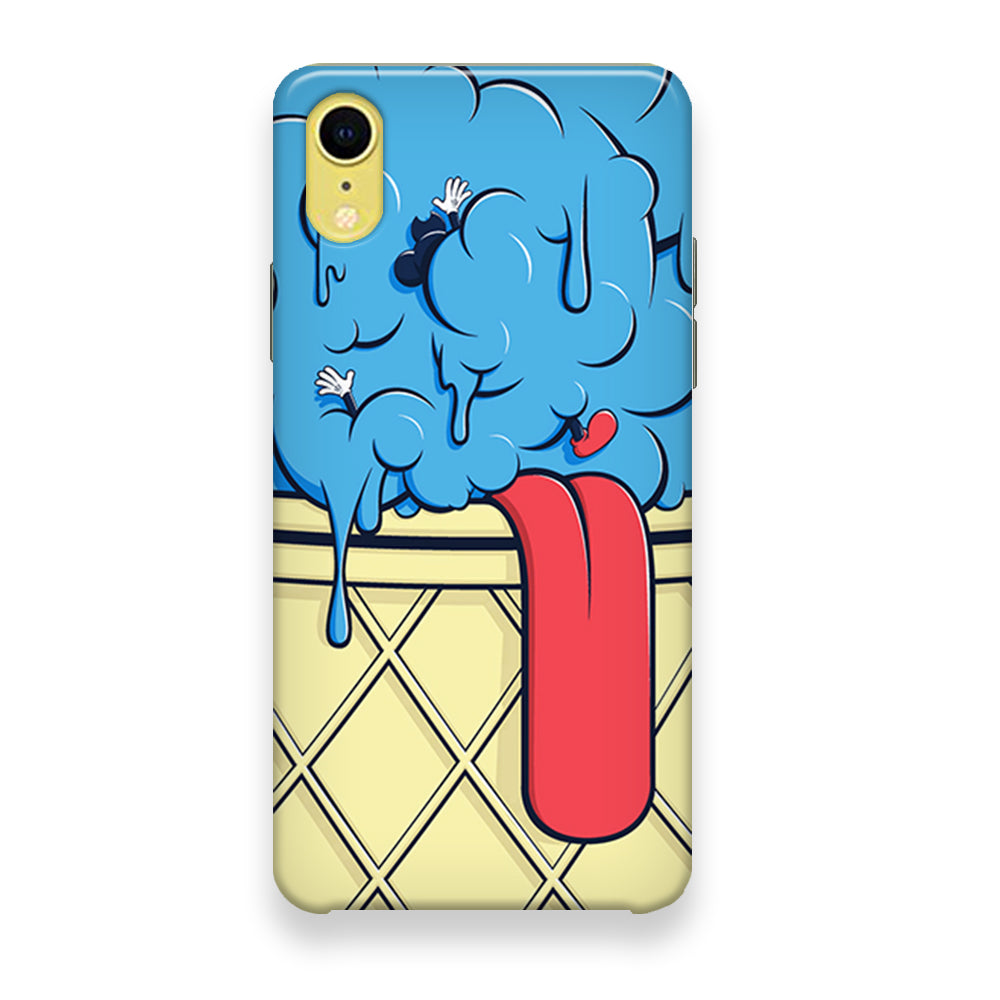 Blue Great Ice Cream iPhone XR Case