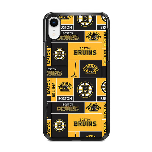 Boston Bruins Team iPhone XR Case