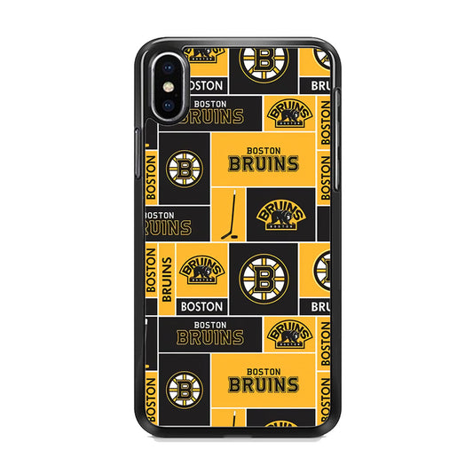 Boston Bruins Team iPhone X Case