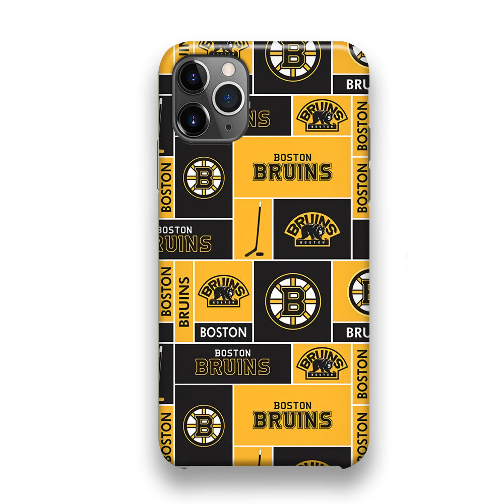 Boston Bruins Team iPhone 11 Pro Case