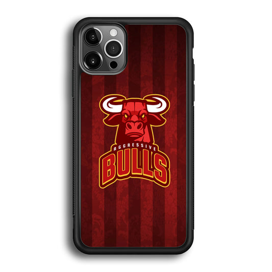 Bulls Aggressive Red Line iPhone 13 Pro Case - Octracase