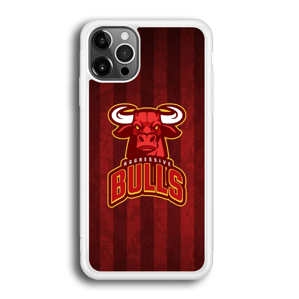 Bulls Aggressive Red Line iPhone 13 Pro Case - Octracase