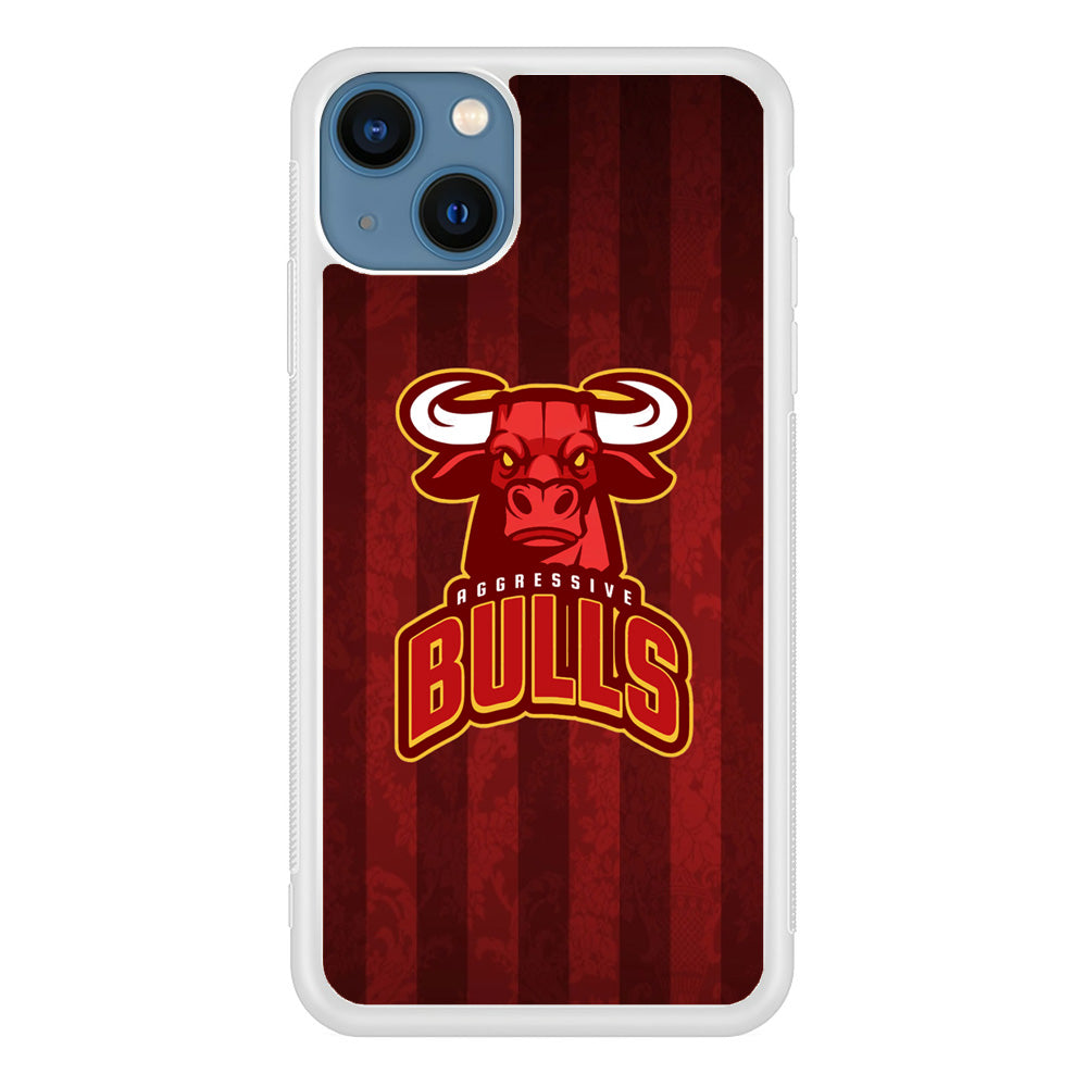 Bulls Aggressive Red Line iPhone 13 Case - Octracase