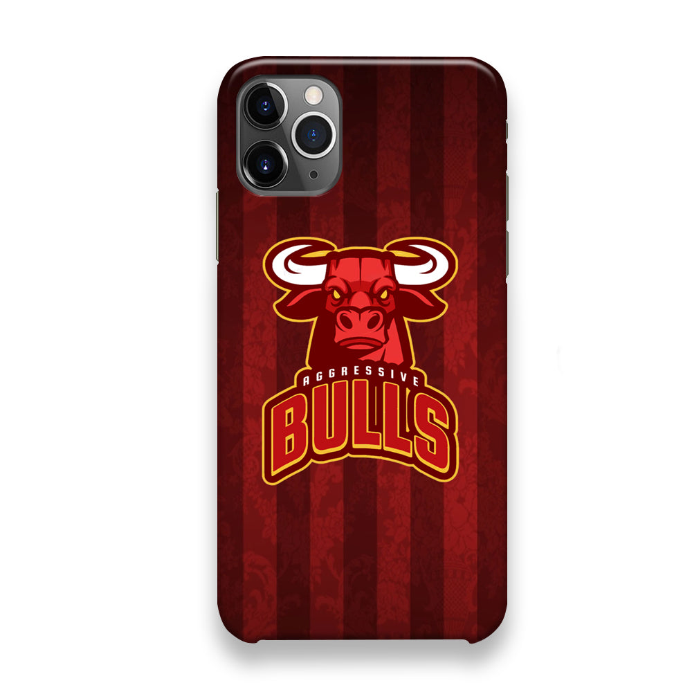 Bulls Aggressive Red Line iPhone 12 Pro Case - Octracase