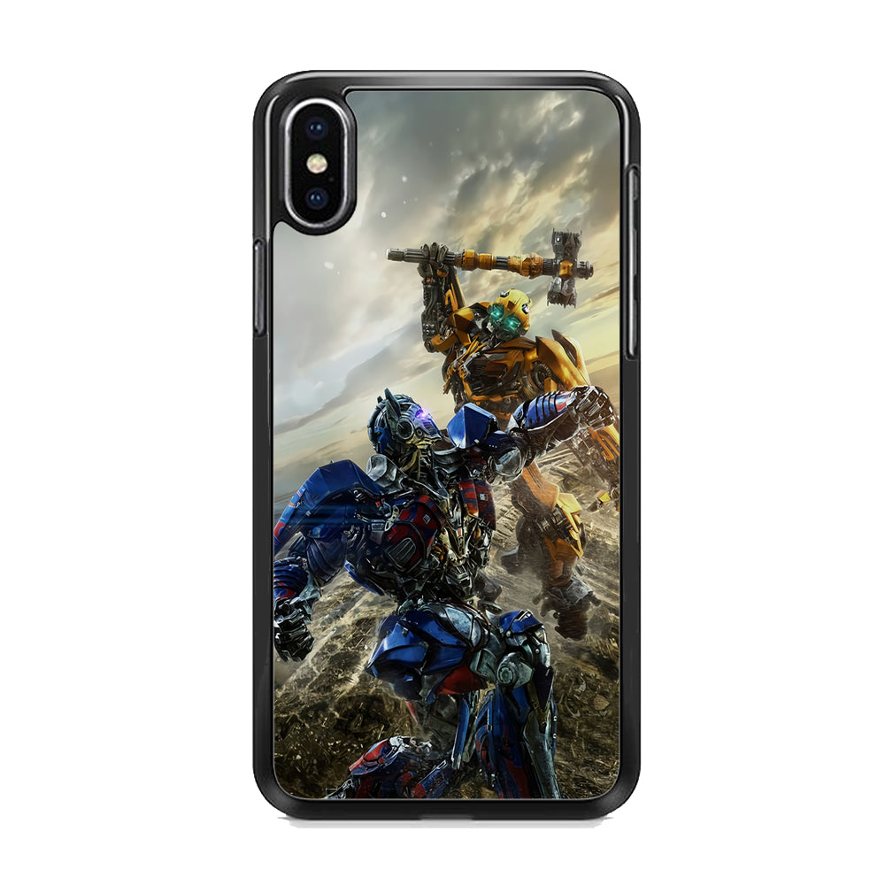 Bumblebee Fighting iPhone X Case - Octracase