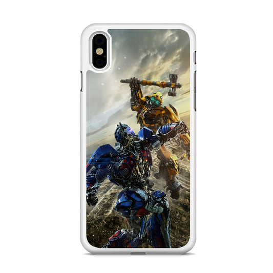 Bumblebee Fighting iPhone X Case - Octracase