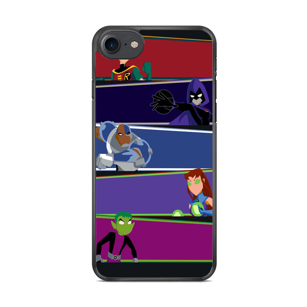 CN Teen Titans Ready to Fight iPhone 8 Case