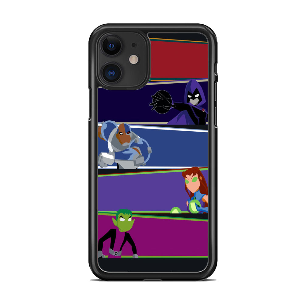 CN Teen Titans Ready to Fight iPhone 11 Case