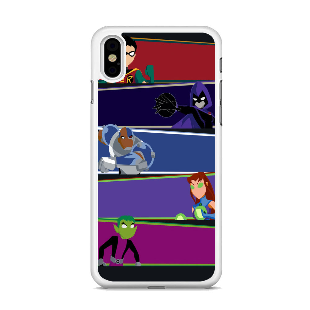 CN Teen Titans Ready to Fight iPhone X Case