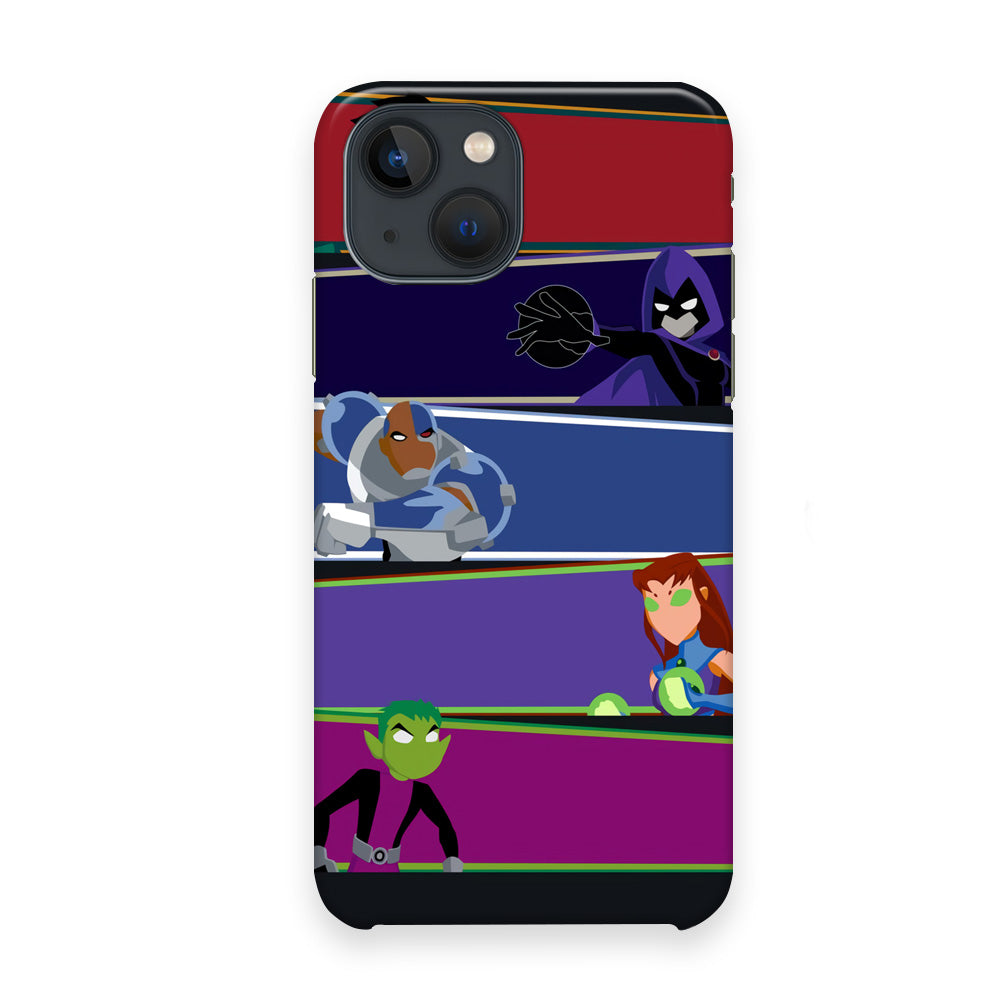 CN Teen Titans Ready to Fight iPhone 13 Case - Octracase