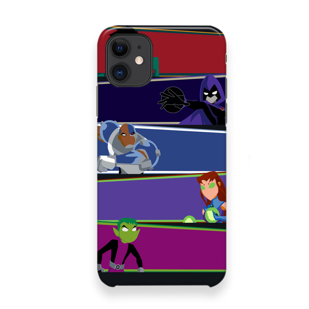 CN Teen Titans Ready to Fight iPhone 12 Case - Octracase