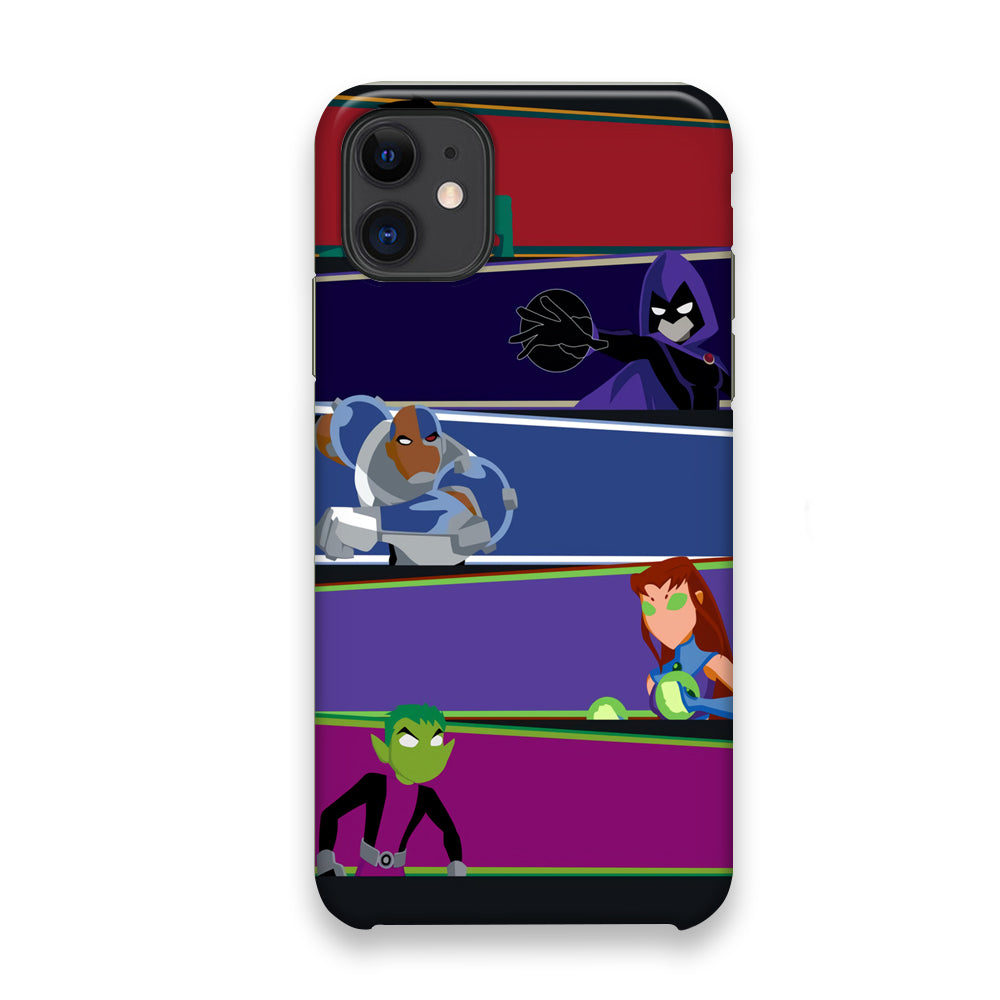 CN Teen Titans Ready to Fight iPhone 11 Case