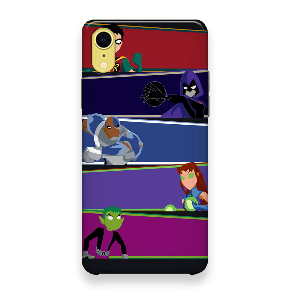 CN Teen Titans Ready to Fight iPhone XR Case