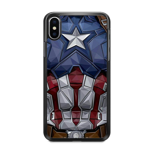 Captain America Symbol iPhone X Case - Octracase