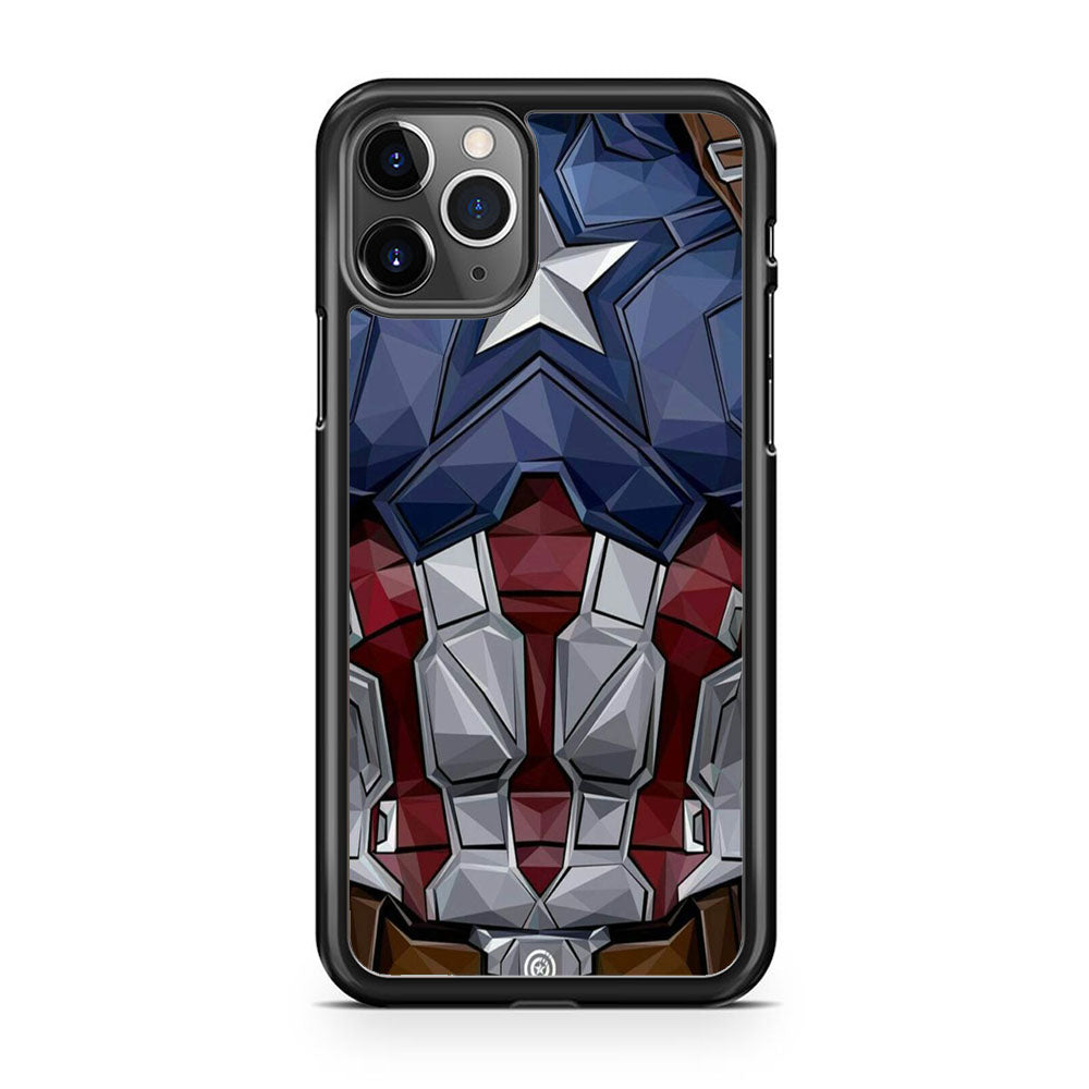 Captain America Symbol iPhone 11 Pro Case - Octracase