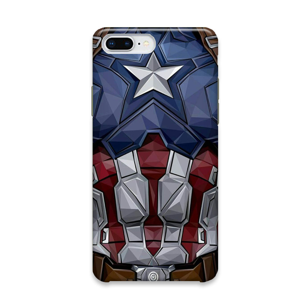 Captain America Symbol iPhone 8 Plus Case - Octracase