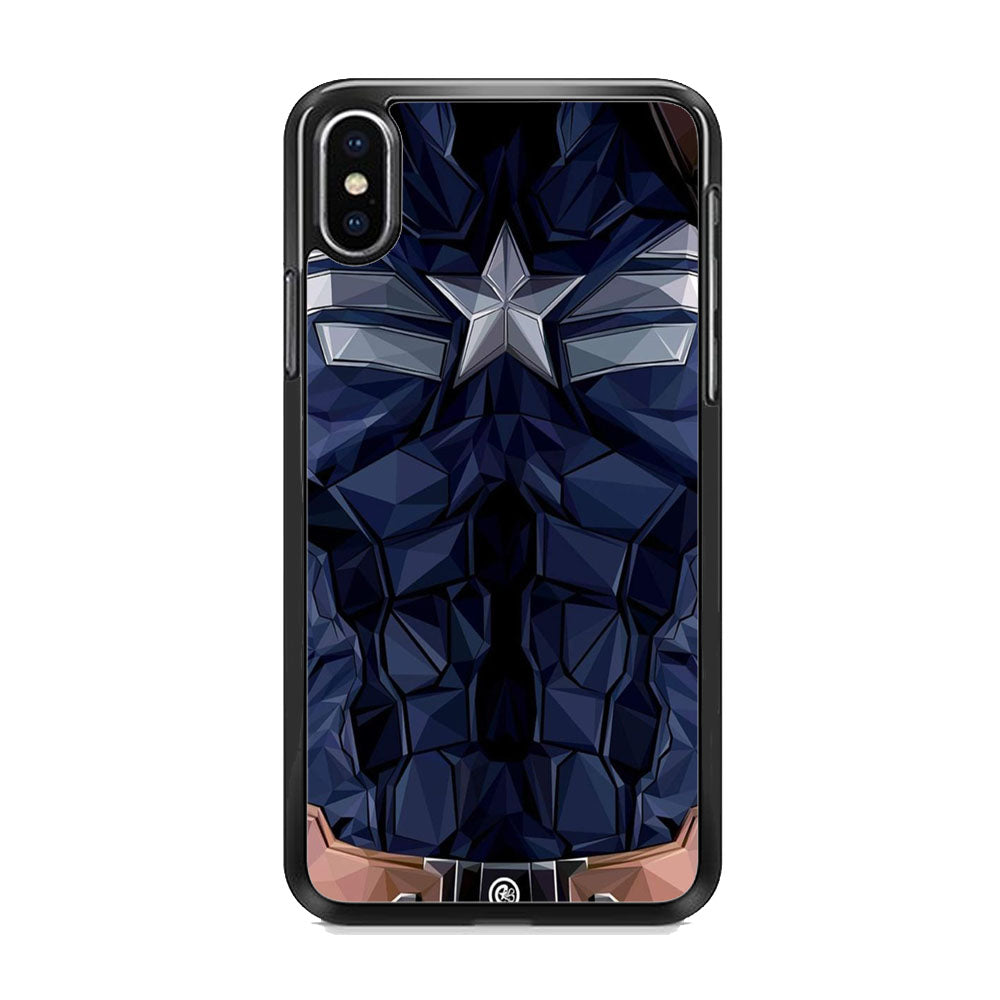 Captain America Winter Symbol iPhone Xs Case - Octracase