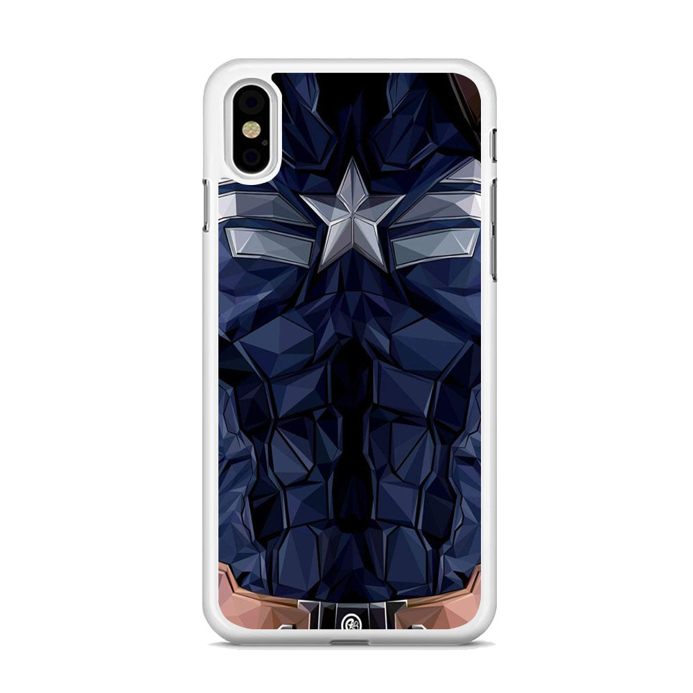 Captain America Winter Symbol iPhone X Case - Octracase