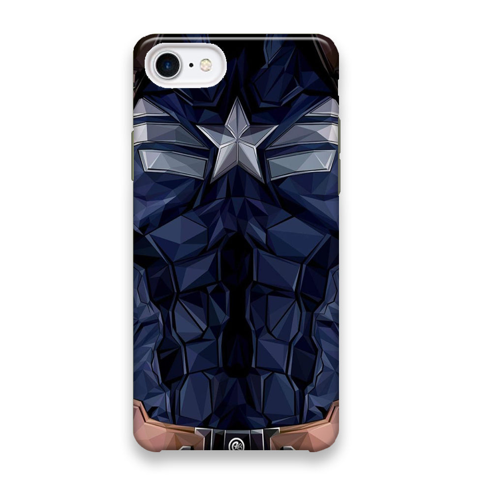 Captain America Winter Symbol iPhone 8 Case - Octracase