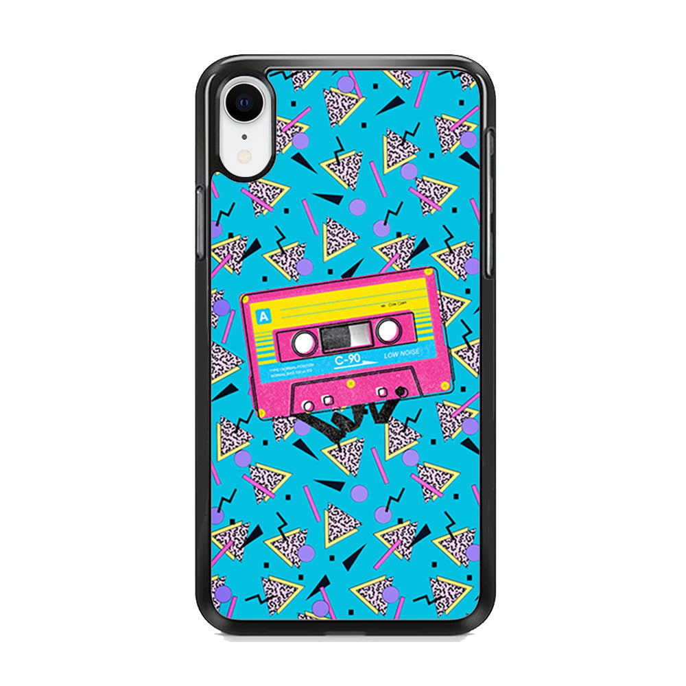 Cassette Blue Voice iPhone XR Case - Octracase