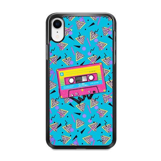 Cassette Blue Voice iPhone XR Case - Octracase