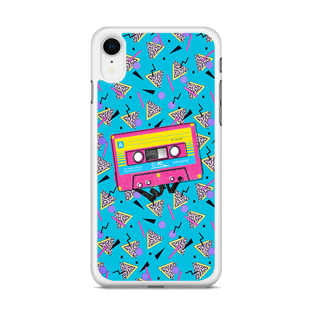 Cassette Blue Voice iPhone XR Case - Octracase