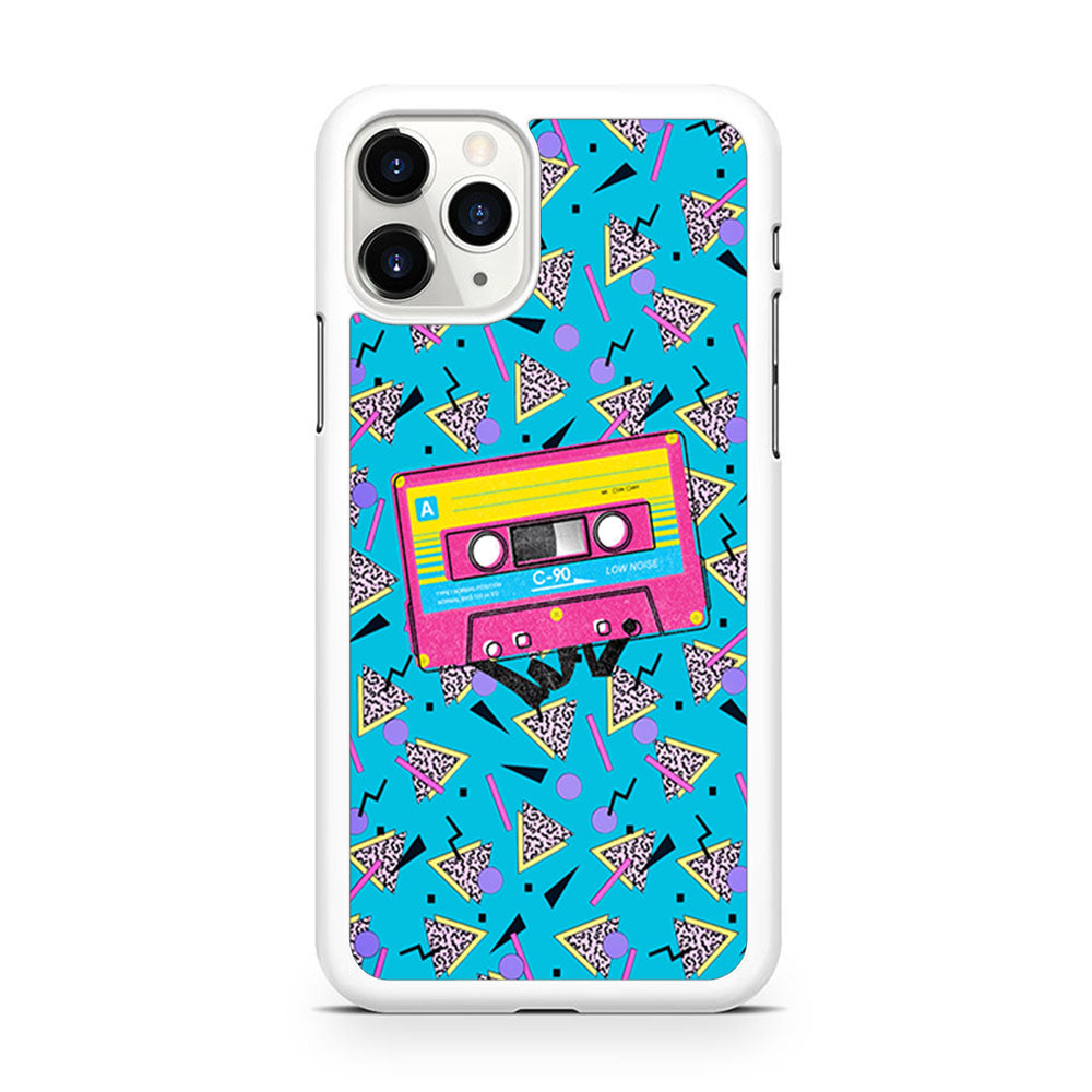 Cassette Blue Voice iPhone 11 Pro Case - Octracase