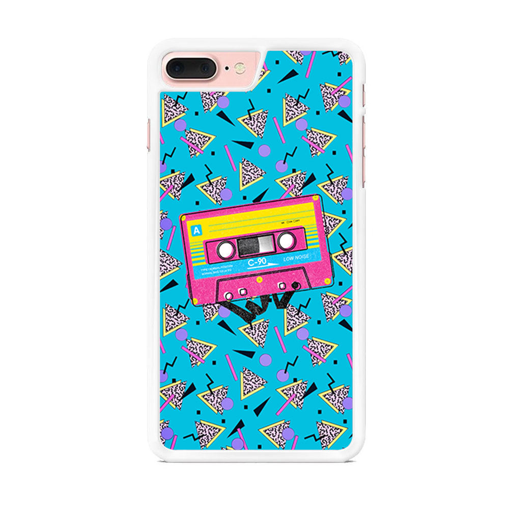 Cassette Blue Voice iPhone 7 Plus Case - Octracase