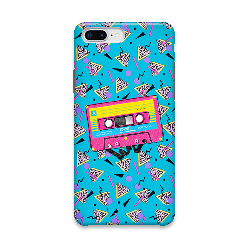 Cassette Blue Voice iPhone 7 Plus Case - Octracase