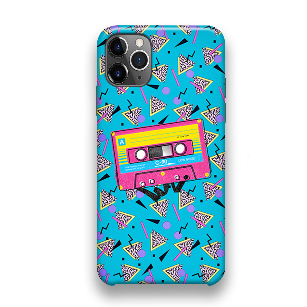 Cassette Blue Voice iPhone 11 Pro Case - Octracase