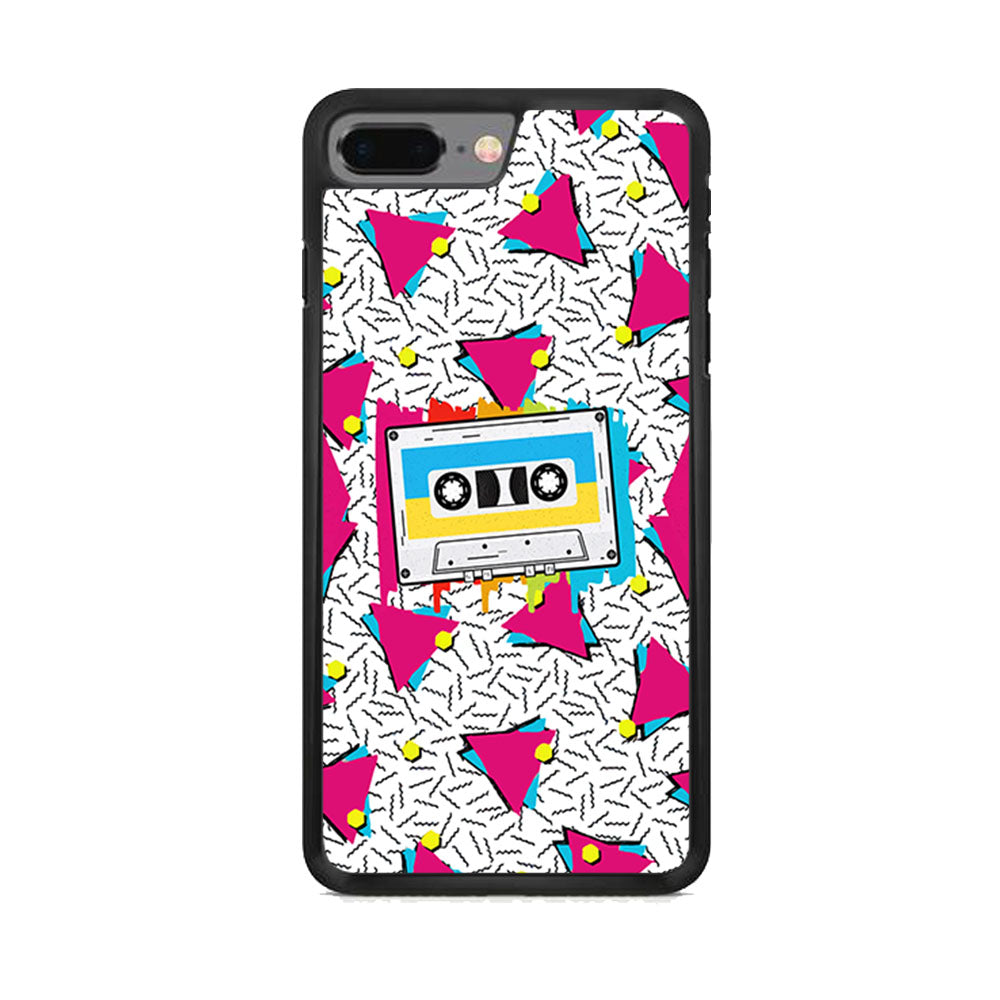 Cassette Pink Voice iPhone 8 Plus Case - Octracase