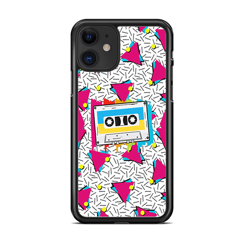 Cassette Pink Voice iPhone 11 Case