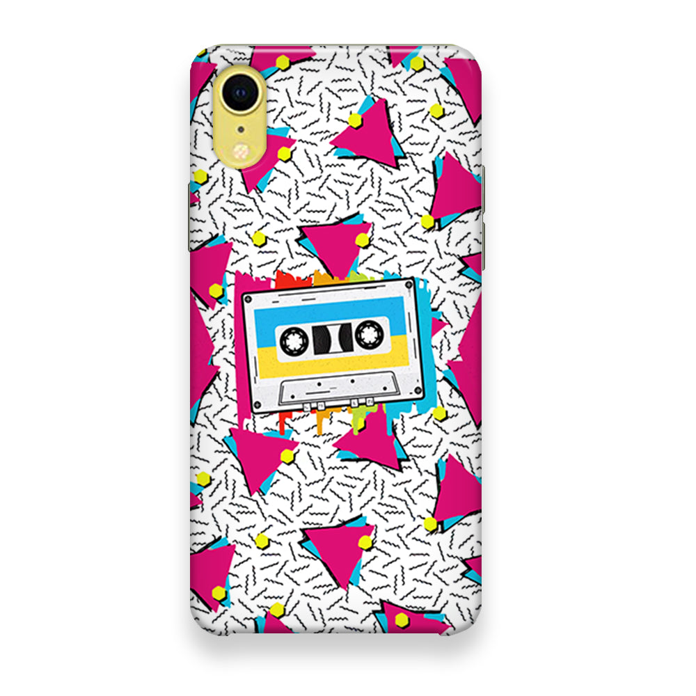 Cassette Pink Voice iPhone XR Case - Octracase