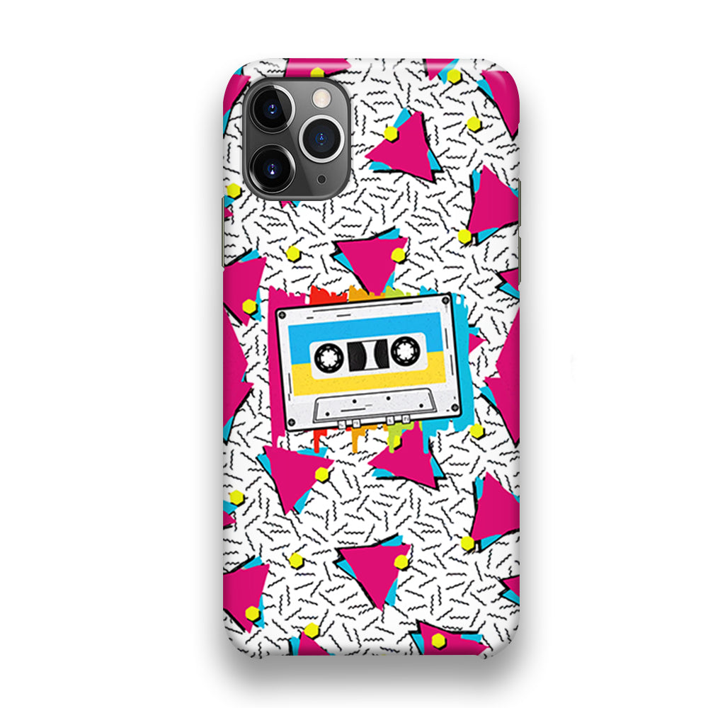 Cassette Pink Voice iPhone 11 Pro Case - Octracase