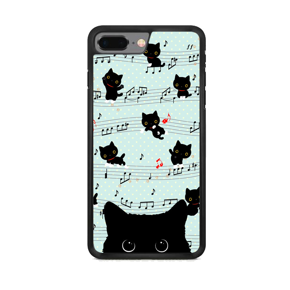 Cat Note Tunes iPhone 7 Plus Case