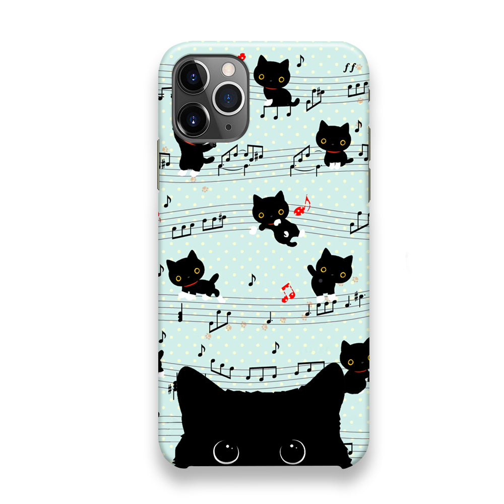 Cat Note Tunes iPhone 12 Pro Max Case - Octracase