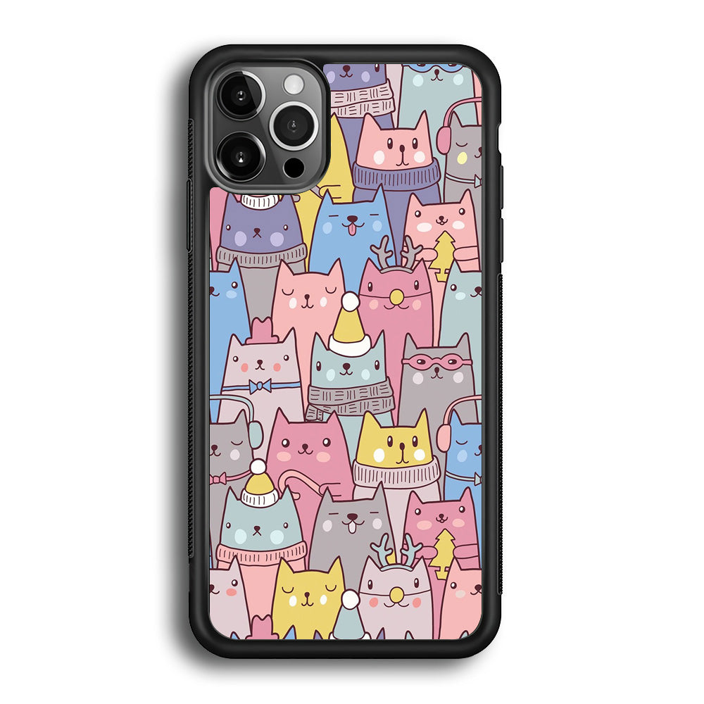 Cat in Winter iPhone 13 Pro Max Case - Octracase