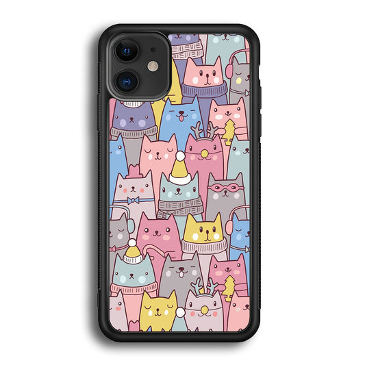 Cat in Winter iPhone 12 Case - Octracase