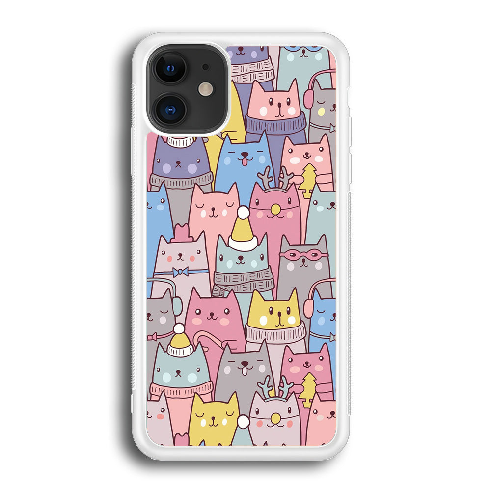 Cat in Winter iPhone 12 Case - Octracase