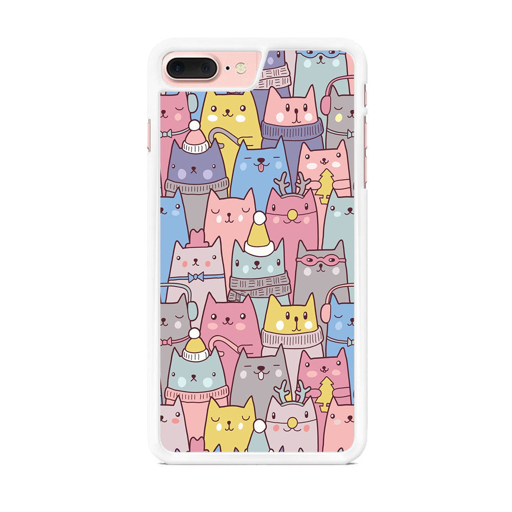 Cat in Winter iPhone 8 Plus Case