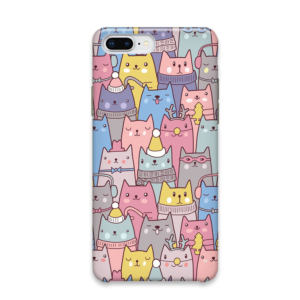 Cat in Winter iPhone 8 Plus Case