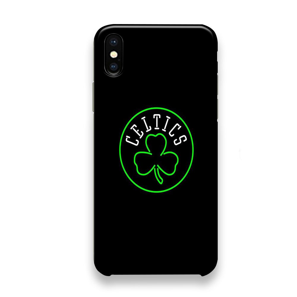 Celtic Neon Symbol iPhone X Case