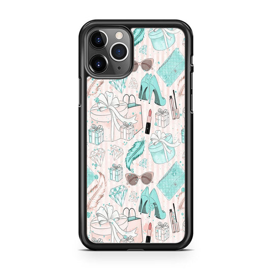 Collage Blue Theme Girl Needs iPhone 11 Pro Case