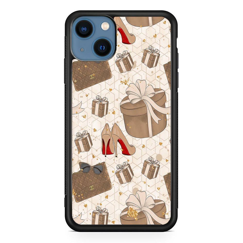 Collage Brown Collection iPhone 13 Case - Octracase