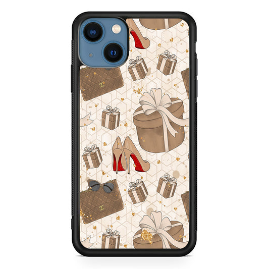 Collage Brown Collection iPhone 13 Case - Octracase