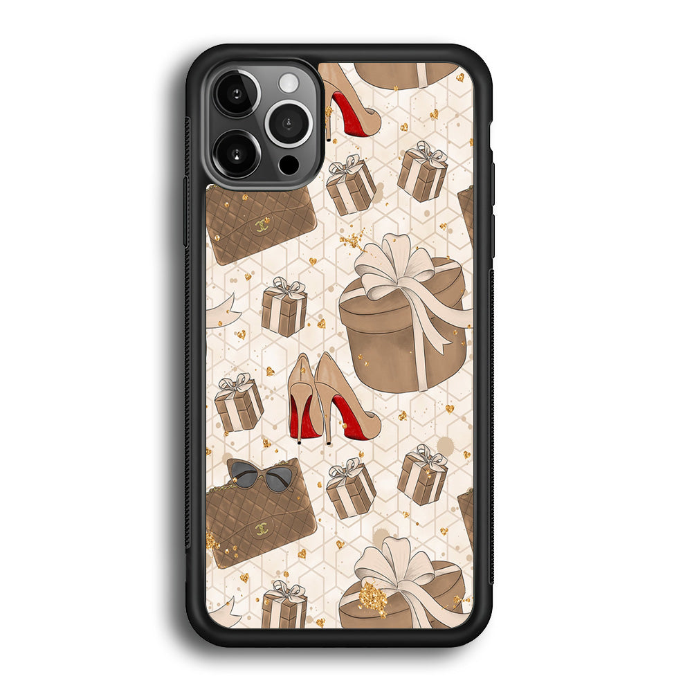 Collage Brown Collection iPhone 13 Pro Max Case - Octracase