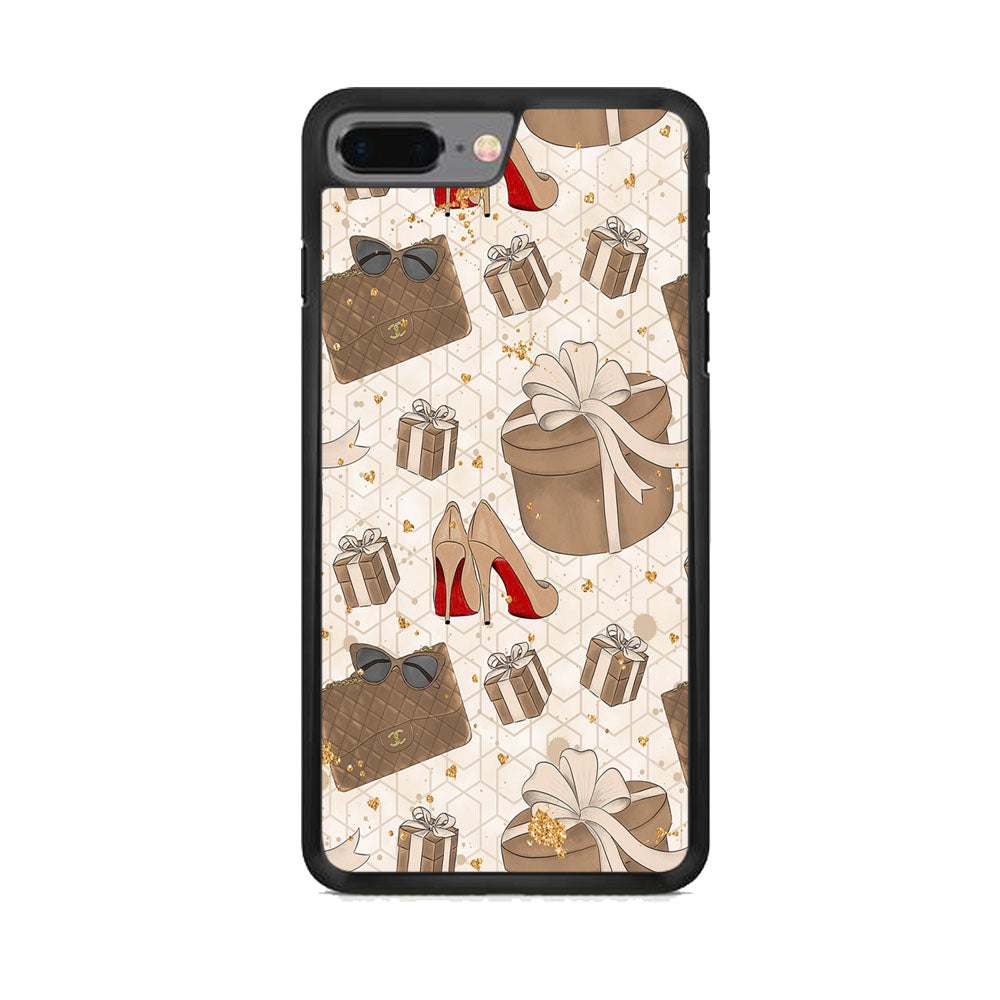 Collage Brown Collection iPhone 8 Plus Case