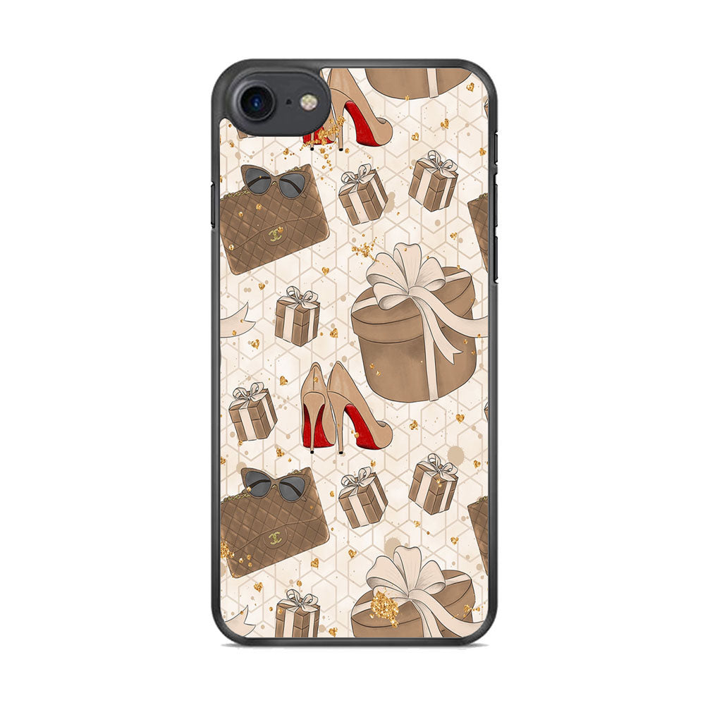 Collage Brown Collection iPhone 7 Case